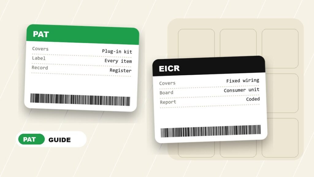 PAT testing vs EICR: what’s the difference?